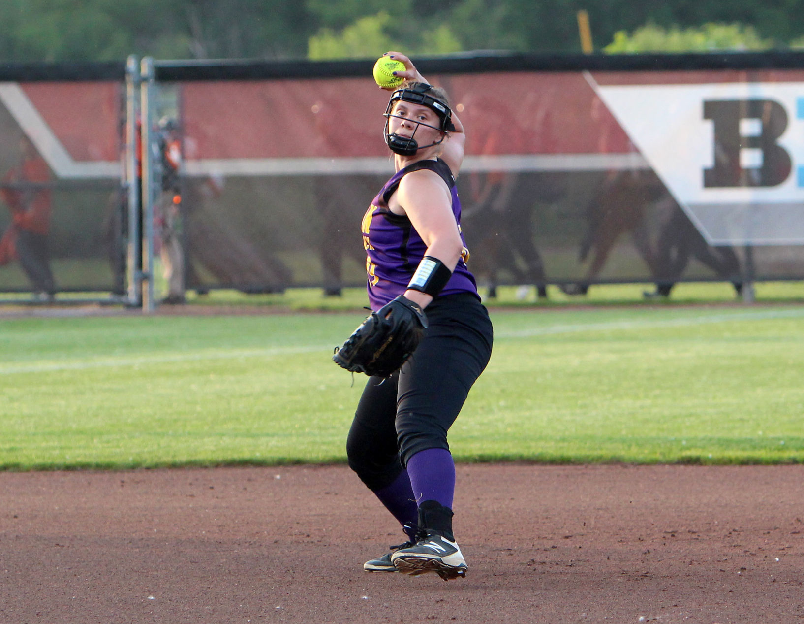 Gilman vs Blair-Taylor softball at Division 5 state semifinals 6-6-19